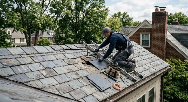 Slate Shingles Repair in Sterling, VA
